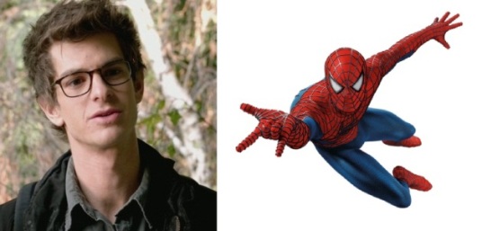 Spiderman y su alter ego Peter Parker